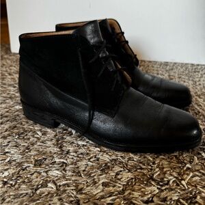 Vintage Claudine by Salamander leather/suede boots for women